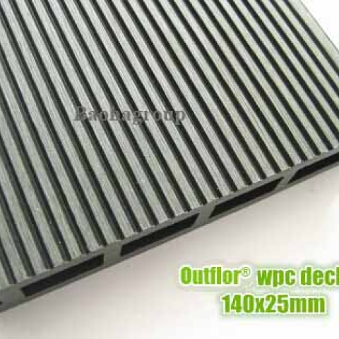 Sàn gỗ nhựa WPC ngoài trời tấm rỗng OBM120-19B
